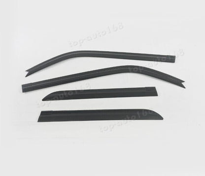 ya 6 8.24 baidi for Toyota for 4Runner 2010-23 Black Window Wind Visors Rain Guard Vent Deflector 4X