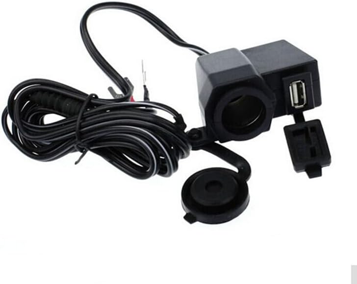 ya 6 8.14 Waterproof power socket USB motorcycle cigarette lighter adapter socket for Charger