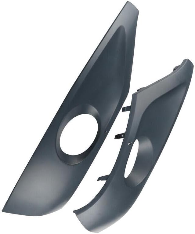 ya 10 9.16 zhengce 2-piece front fog lamp grille grill, left and right, suitable for VW Touare