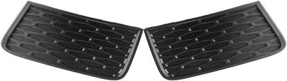 ya 27 10.13 baidi 2X Front Left and Right Bumper Foglight Bezels for Land Rover for Range Rover Evoque