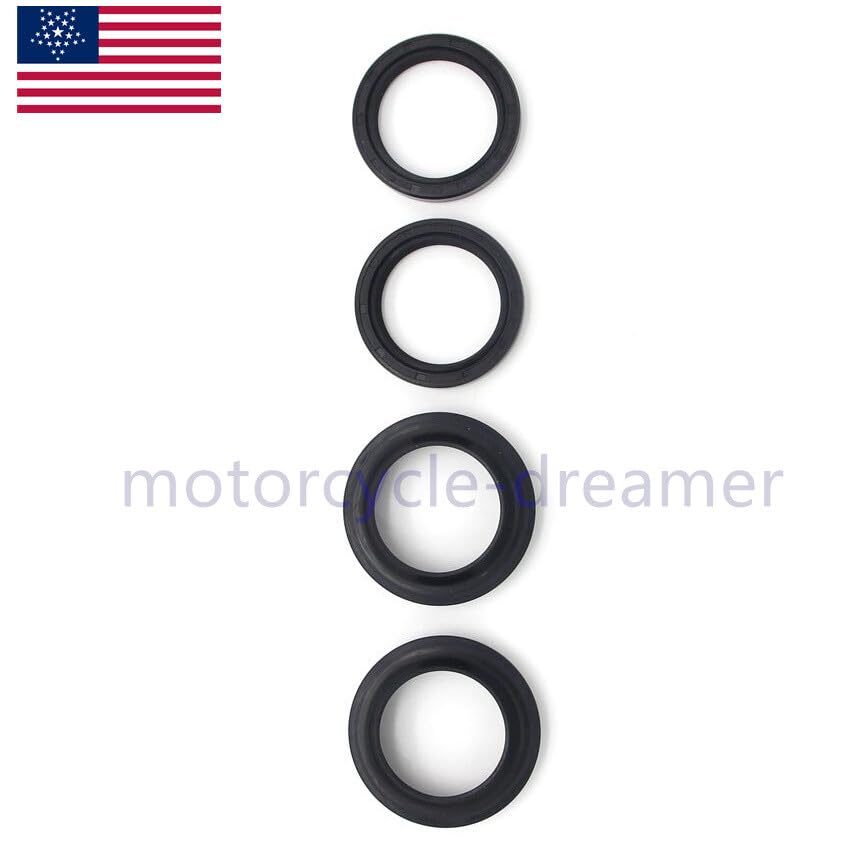 ya 13 9.15 baidi Fork Dust Wiper Oil Seal Kit for Kawasaki GPZ900R ZX900A ZX750F/ZN1100B 1984-85