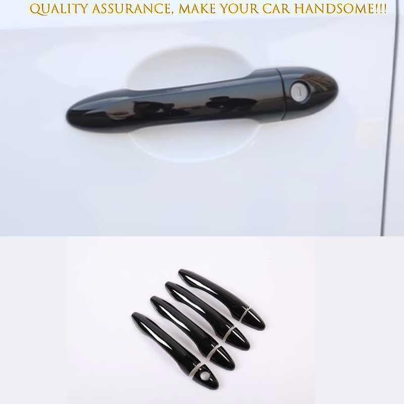 ya 5 8.10 for Kia K5 Optima 2011-2015 Glossy Black Exterior Side Door Handle Cover Trim 8X