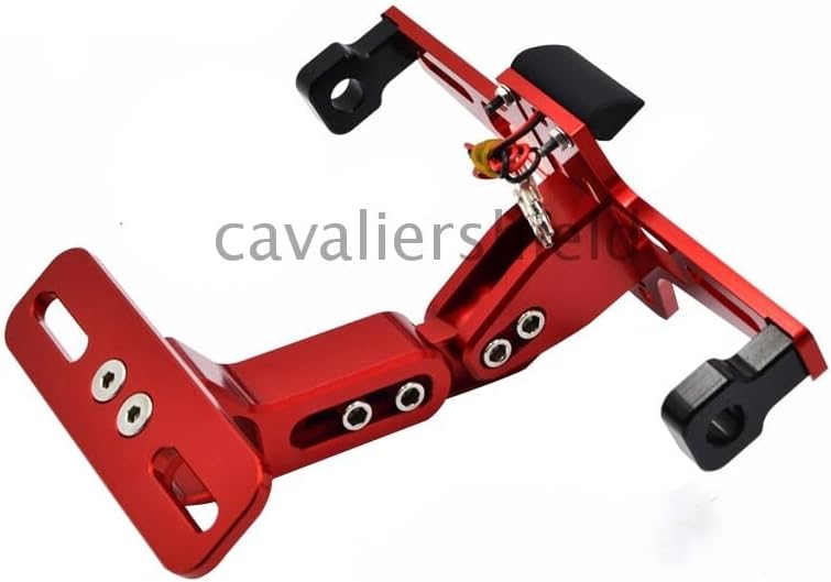 ya 13 9.15 baidi Motorcycle Red Aluminum License Plate Holder Bracket Fender Eliminator for Honda