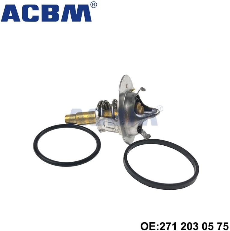 ya 2 8.15 Thermostat & Seal O-Ring for Mercedes C230 2003-2005 2712000015