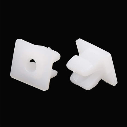 ya 9 10.24 25pcs Nylon Nut Grommet Front Bumper Support Splash Shield Screw for Toyota M5.5