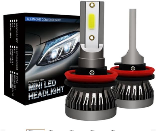 ya 7 8.24 baidi LED Headlight Bulbs H11 H8 High beam 2 Sides LED Super Bright for Grand Cherokee
