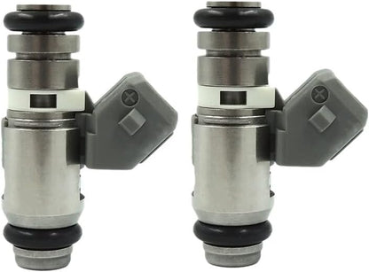 ya 2 8.15 2-Pack 27609-01 27609-01B Dual Power Fuel Injector for Harley 2001-2016 Dual Cam