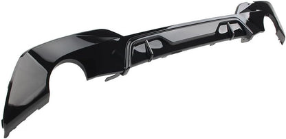 ya 2 8.15 Rear Bumper Lip Diffuser Lip for BMW 3 Series G20 G21 G28 2019+ Glossy Black cl