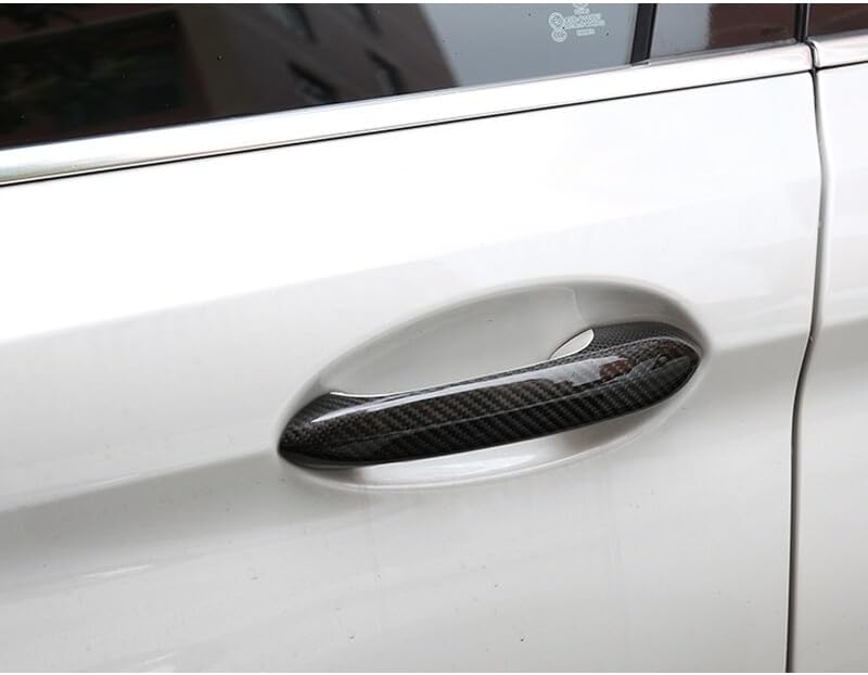 ya 2 8.15 for Toyota Supra A9 2019-2022 Carbon Fiber Exterior Door Handle Cover Trim fit