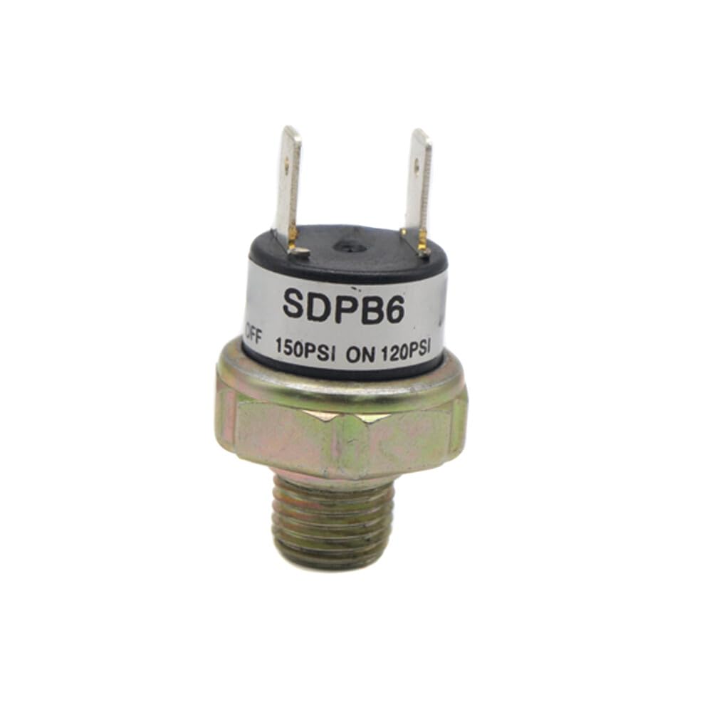 ya 5 8.24 baidi SDPB6 E241798 120-150PSI 12V 24V Air Compressor Pressure Switch Valve Horn 