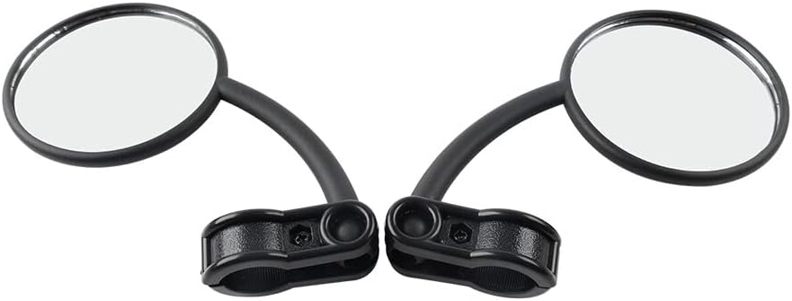ya 4 8.14 Right & Left Hand Dual Sport Mirror Fit Motorcycle Dirt Bike Supermoto Adv Atv