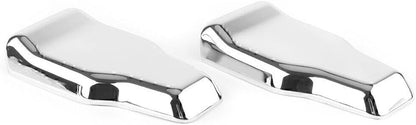 ya 4 8.14 2pcs Window Hinge Cover Trim for Jeep for Wrangler JL 2018 2019 Chrome ABS