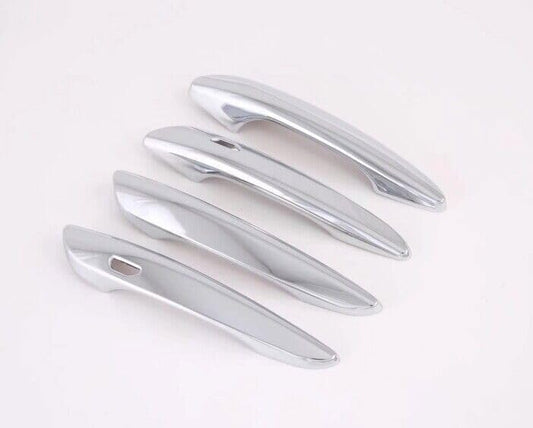 ya 5 8.10 for Mazda 3 Axela 2019-23 Chrome Style Side with for Smart Door Handle Cover Trim 4X