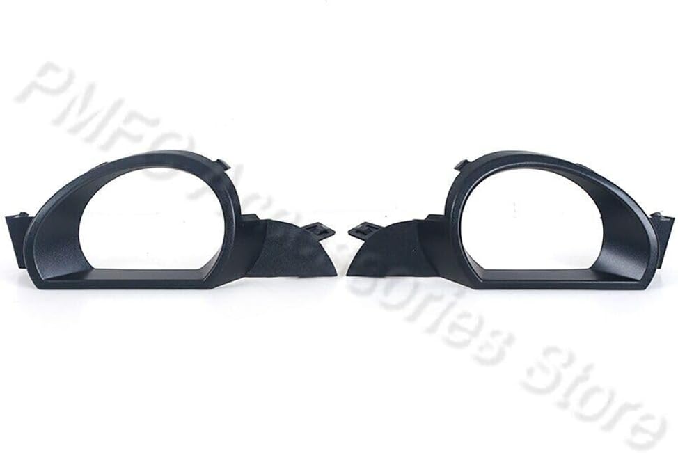 ya 7 8.24 baidi 1 pair front bumper fog lamp protective cover decoration for Audi Q7 pre-facelift 2007-2009