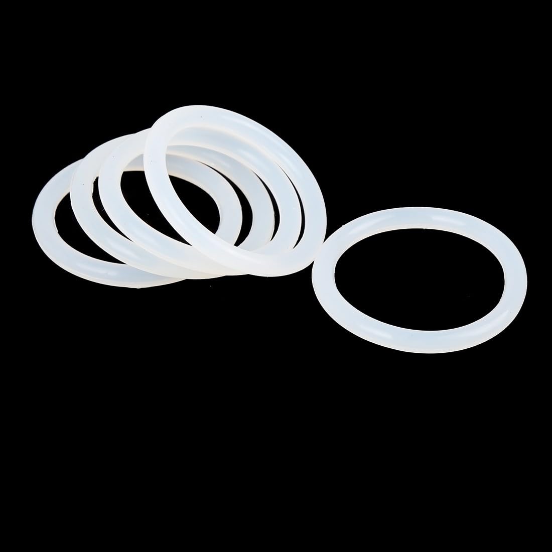 ya 13 9.15 baidi 10PC Silicone O-Rings, 34mm OD, 27mm ID, 3.5mm Width, Seal Gasket White
