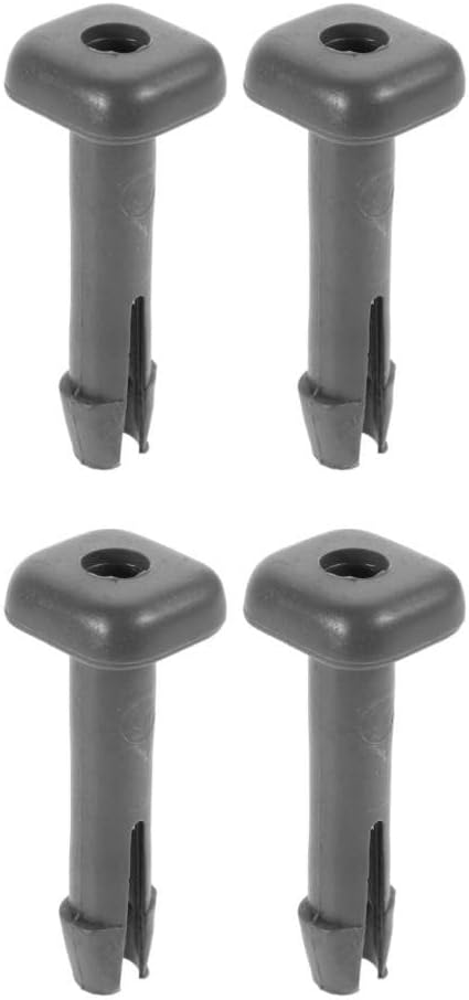 ya 4 8.8.2 2 Pairs Car for SEAT Headrests Guide Insert Tube Locking Adjustable Plastic