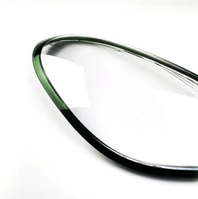 ya 4 8.14 Suitable for Porsche Cay for MAN 981 2014-2016 Headlight Cover Transparent Mirror Cover + Glue 2 pcs 
