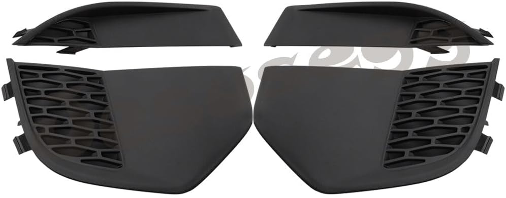 ya 9 10.24 for Land Rover Discovery Sport 2015-19 Upper&Lower RH&LH Fog Light Bumper Bezel