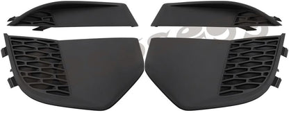 ya 9 10.24 for Land Rover Discovery Sport 2015-19 Upper&Lower RH&LH Fog Light Bumper Bezel