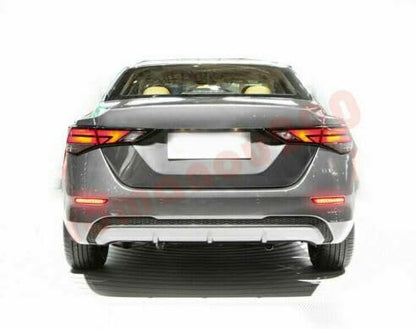 ya 4 8.10 for Nissan Sentra 2020-2023 LED Rear Bumper Fog Lights Brake Lamp/Turn Lights