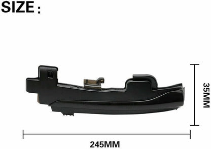 ya 7 8.24 baidi Suitable for Volvo S80 S60 V40 V60 V70 Smoke Sequential LED Side Mirror Turn Signal Light 