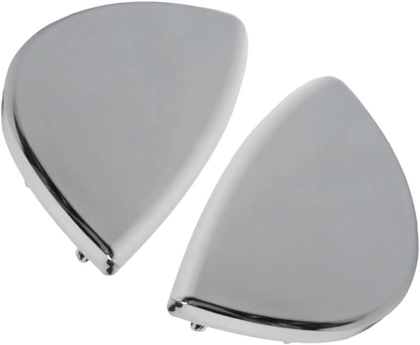 ya 9 10.24 for Mini 2014-2015 Cooper Convertible LH&RH Cover Flap-Headlight Washer Chrome