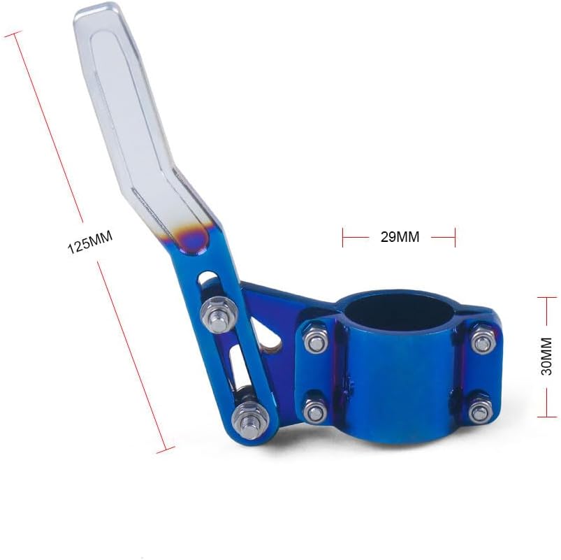ya 5 8.10 Car Turn Signal Lever Burnt Blue Extender Steering Wheel Turn Rod Position Up