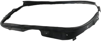 ya 9 10.24 2Pcs Headlight Gasket Left & Right Black Plastic For C-Class W204 2008-2011