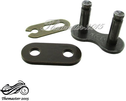 ya 5 8.24 baidi KMC 420 Chain Master Link For Pit Bike Moped Go Kart ATV Quad Kandi Taotao