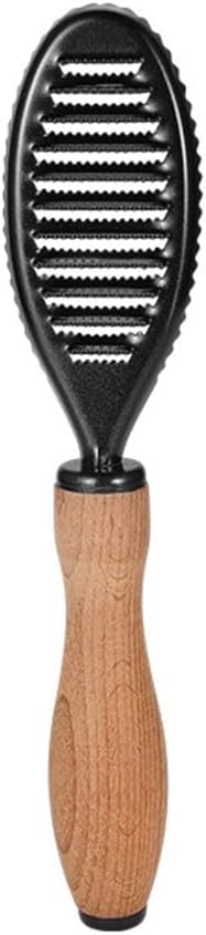 ya 14 9.20 baidi Stainless Steel Fish Scale Remover with Wood Handle for Trout and Perch Scaling-1