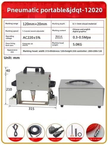 ya 28 10.13 baidi Pneumatic Electric Portable Marking Machine Marking Machine Steel Die Flange-8