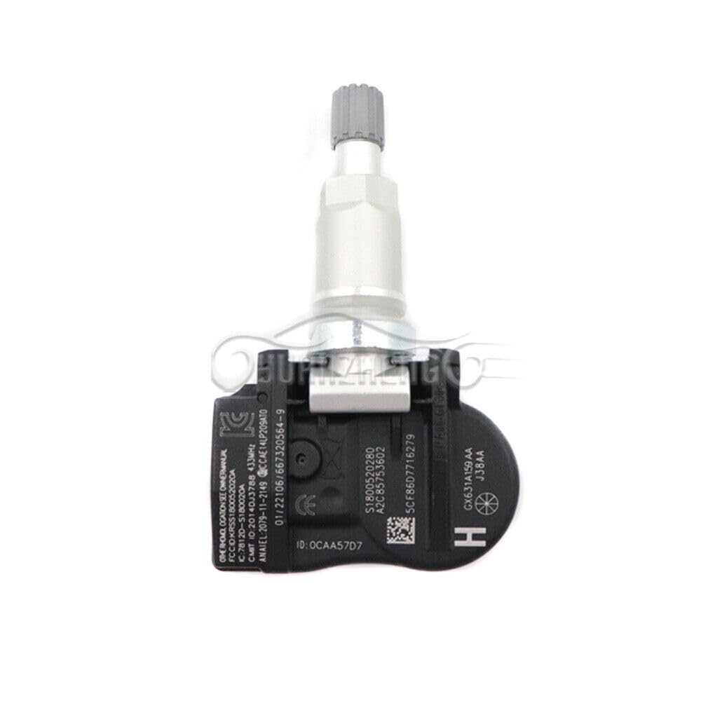 ya 2 8.15 Tire Pressure Sensor for Land Rover Range 4X TPMS GX63-1A159-AA LR070840 433MHz