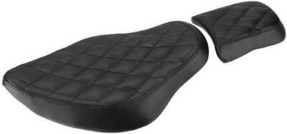 ya 4 8.8.2 Diamond Stitched Driver Passenger Seats for Harley Sportster 883 1200 2004-2015