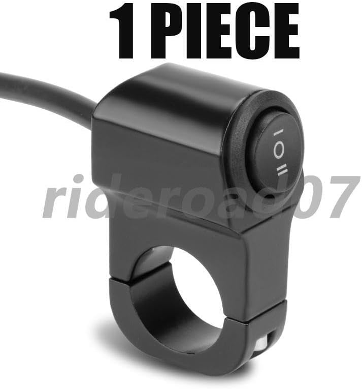 ya 4 8.24 baidi 7/8 Motorcycle ATV Handlebar Mount ON/OFF Switch For Headlight Fog Light Lamp