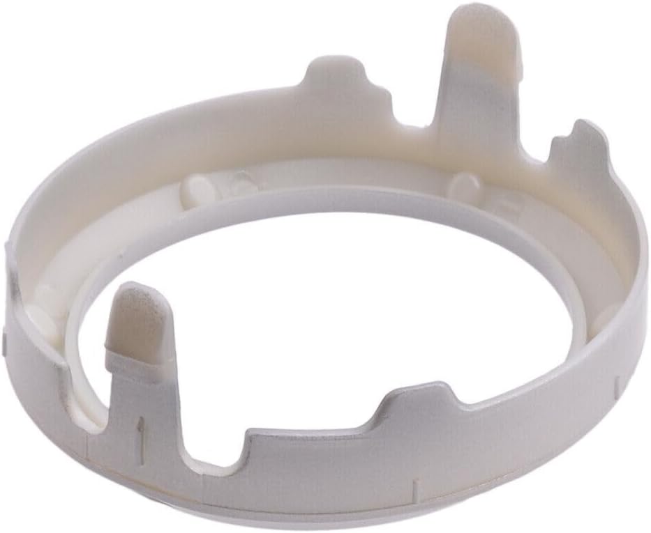 ya 4 8.10 Pack Front Fog Light Silver Protective Cover Ring Fits for Toyota Highlander 2004-2007