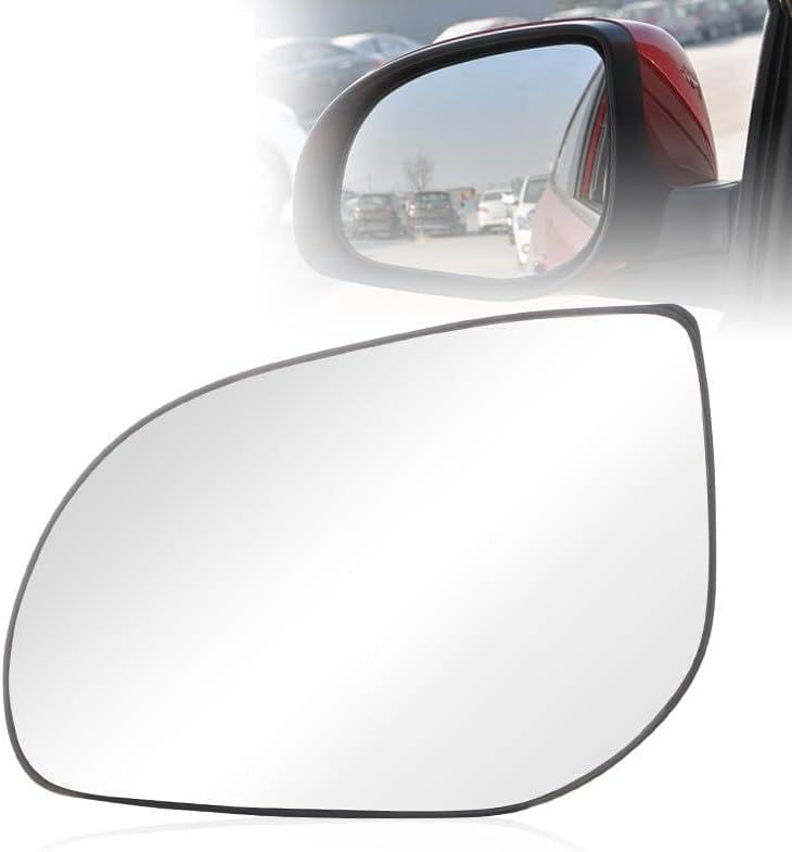 ya 2 8.15 Left Driver Side Heated Mirror Glass Fit for Hyundai i20 2008-2013 i10 2011-2013