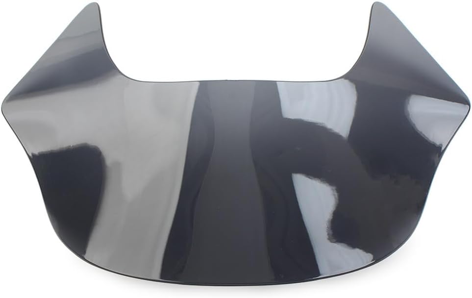 ya 23 10.7 baidi Laminar Lip Windshield Windscreen Shield for Harley Dyna Sportster Softail Smoke