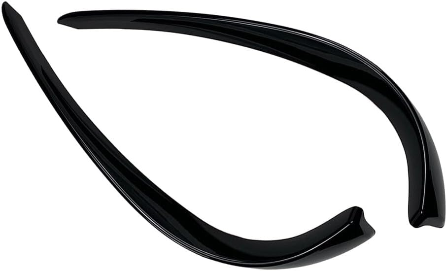 ya 13 9.15 baidi for Mercedes-Benz C-Class W205 2015-2018 Front Bumper Fog Light Cover Trim Black