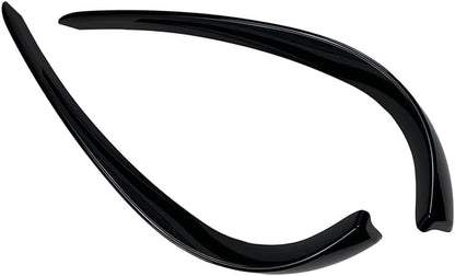 ya 13 9.15 baidi for Mercedes-Benz C-Class W205 2015-2018 Front Bumper Fog Light Cover Trim Black