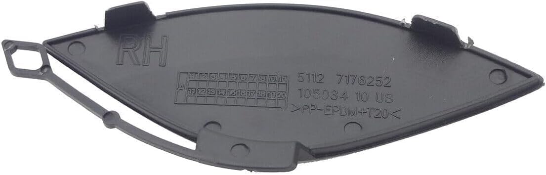 ya 28 10.13 zhengce Right 51127176252 Rear Bumper Tow Trailer Hook Cover for BMW X6 E71 2008-2