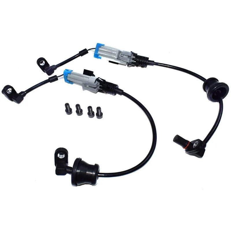 ya 2 8.15 4 Pack Front and Rear ABS Wheel Speed Sensors for Holden Captiva 2007-2017 Competition 