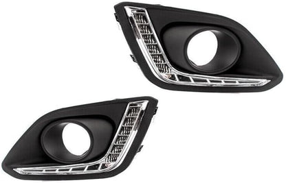 ya 2 8.15 Suitable for Suzuki Swift 2014-2016 front wheel drive headlights, fog lights, and protective cover LED DRL