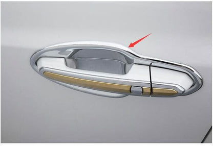 ya 5 8.10 for Cadillac XT5 17-2019 ABS Chrome Exterior Side Door Bowl Moulding Cover Trim