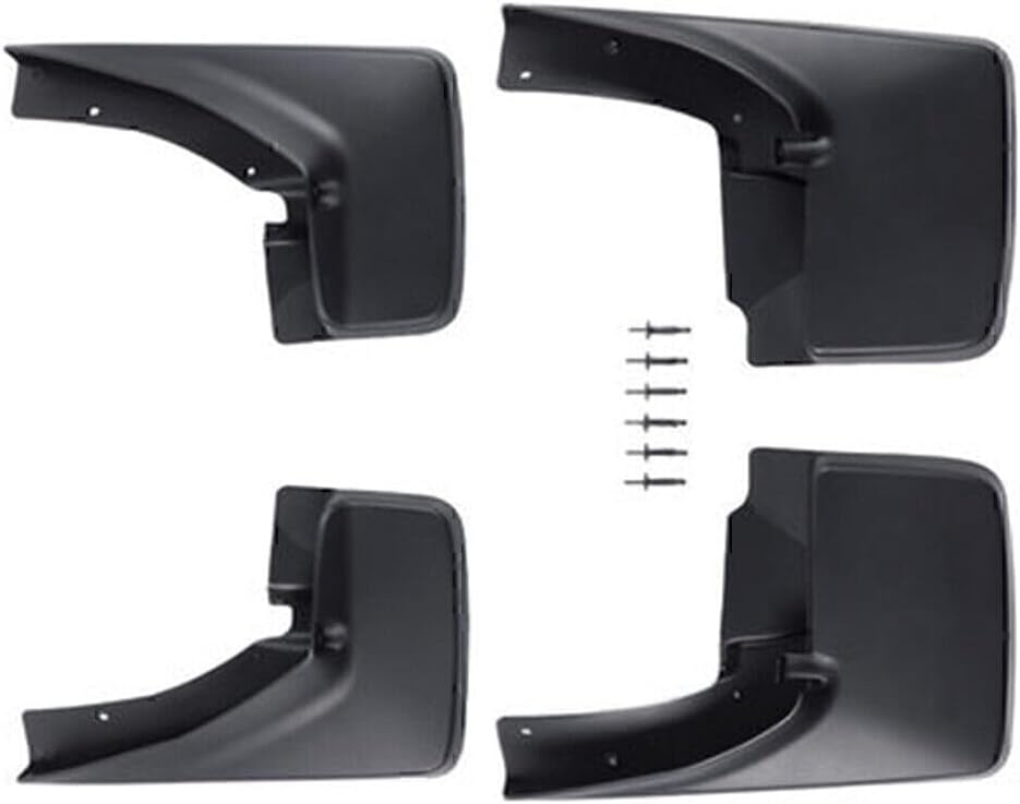 ya 7 8.24 baidi Front & Rear Deluxe Molded Splash Guards Mud Flaps Fit 2009-2019 10 for Ram 82214136