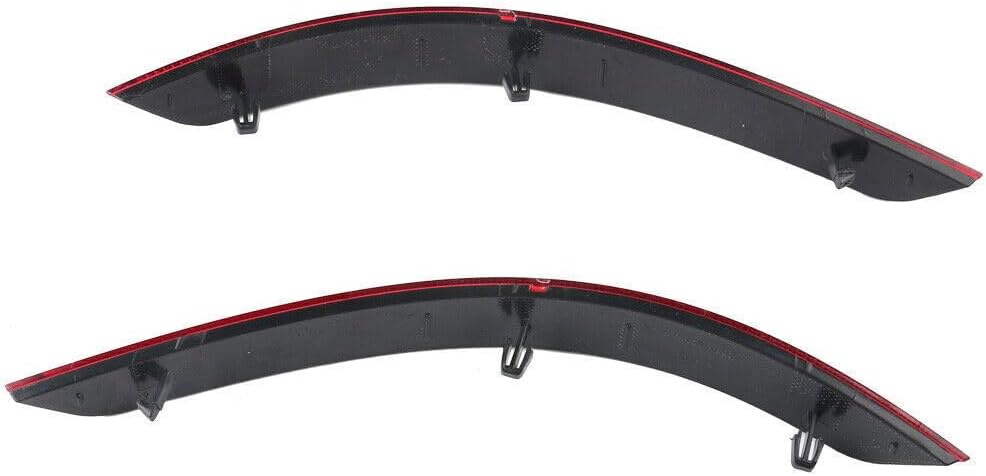 ya 10 9.16 zhengce 2 pieces of rear bumper lower reflector suitable for 2011-2016 for VW Shara