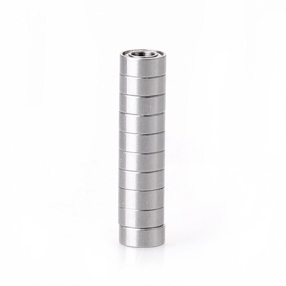 ya 16 10.20 baidi 10x MR63ZZ Open for Mini ature Bearings Ball for Mini Hand Bearing Spinner 3x6x2.5mm