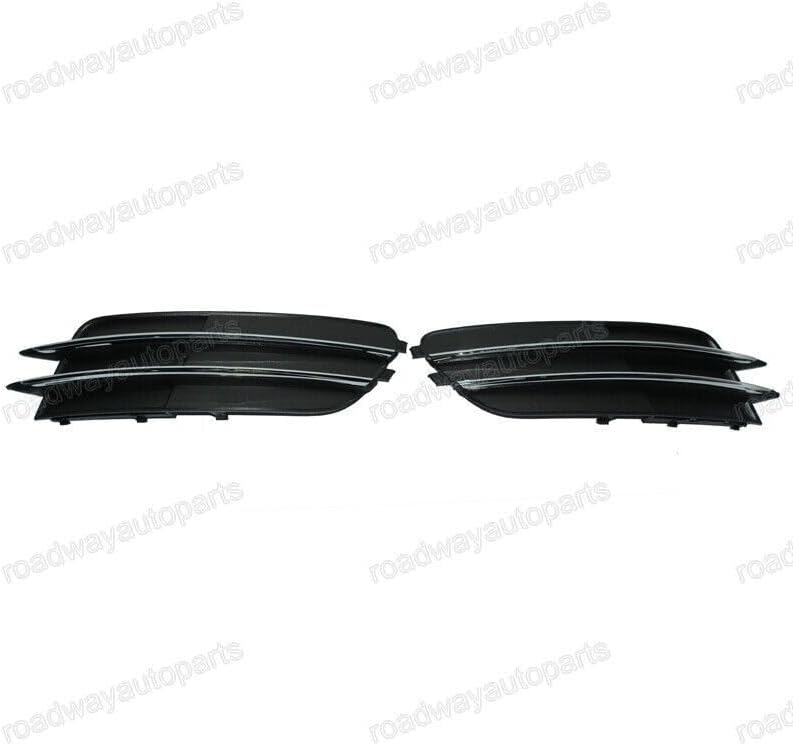 ya 7 8.24 baidi 1Pair Front Lower Fog Lamp Cover Grille Lamp Bezel Fit for Audi A6 C7 2012-2014