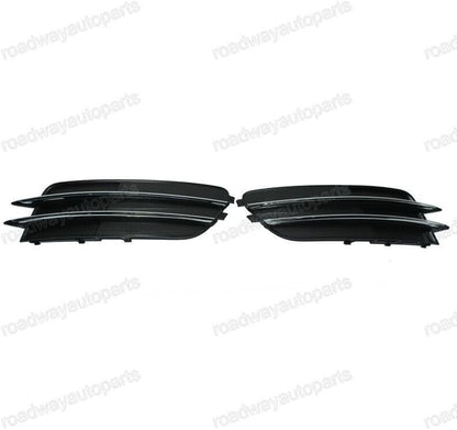 ya 7 8.24 baidi 1Pair Front Lower Fog Lamp Cover Grille Lamp Bezel Fit for Audi A6 C7 2012-2014