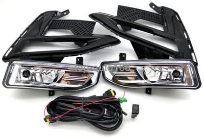 ya 9 10.24 LED Front Fog Lamp w/bulb/Harness/Baffle/switch Kit for Nissan Sentra 2020