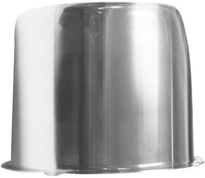 ya 4 8.14 4pcs 50mm Auto Carbon Fiber Stripe Hub Wheel Center Cap Cover Sticker Accessory